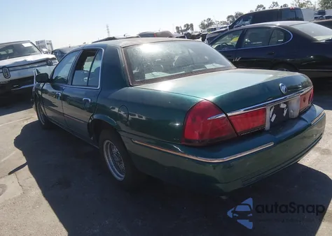 2000 Mercury Grand Marquis Ls z USA, uszkodzony, nr VIN 2MEFM75W7YX675411